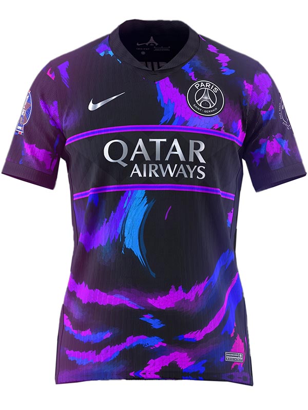Paris saint-germain maillot de football spécial PSG violet pour homme tenue de sport 2025-2026